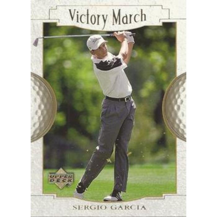 Sergio Garcia (Victory Match) - 2001 Upper Deck Golf #168