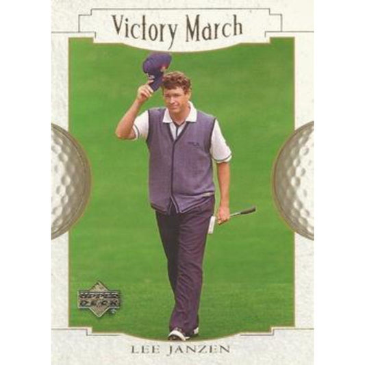 Lee Janzen (Victory Match) - 2001 Upper Deck Golf #173