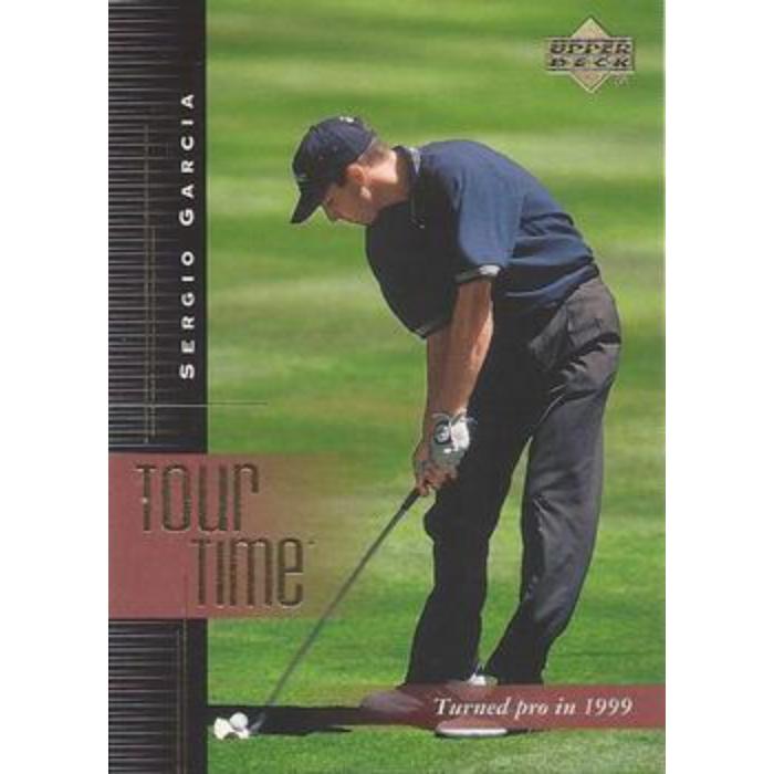 Sergio Garcia (Tour Time) - 2001 Upper Deck Golf #179