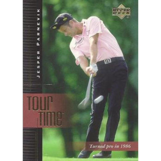 Jesper Parnevik (Tour Time) - 2001 Upper Deck Golf #184