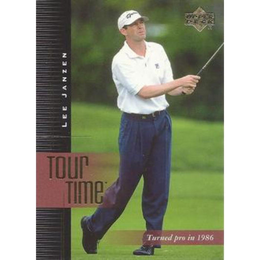 Lee Janzen (Tour Time) - 2001 Upper Deck Golf #185