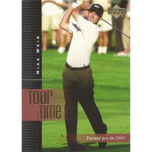 Mike Weir (Tour Time) - 2001 Upper Deck Golf #192