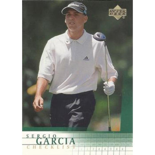 Sergio Garcia (Checklist) - 2001 Upper Deck Golf #197