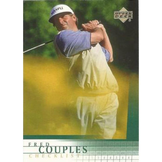 Fred Couples (Checklist) - 2001 Upper Deck Golf #198