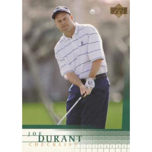 Joe Durant (Checklist) - 2001 Upper Deck Golf #200