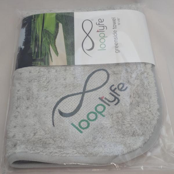 Golf Greenside Towel in packaging