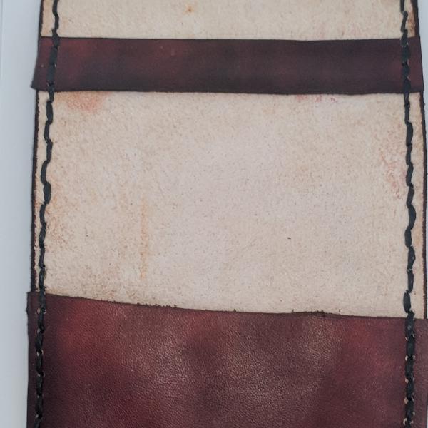Leather Scorecard Holder Yardage Book Side